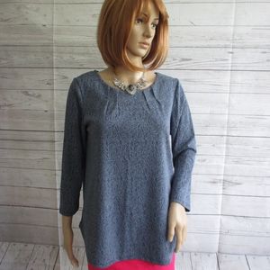 NWT - DANA BUCHMAN knit top - sz M - MSRP $40.00
